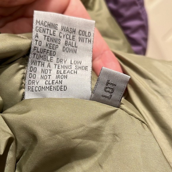 Vintage 1991 Swan Windproof Down Parka Jacket, size XL - Picture 9 of 12